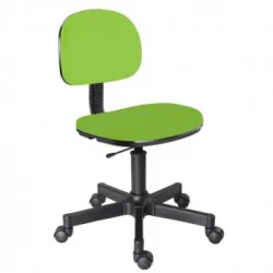 Cadeira Secretria Anatmica Prime Corino - Verde Limo
