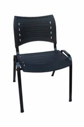 Cadeira Plstica Preto