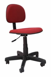 Cadeira Secretria Anatmica Prime - JS Vermelha