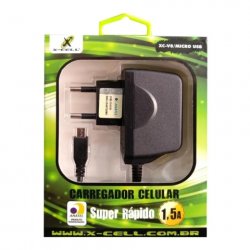 CARREGADOR  V8/MICRO USB 2.4A  ANATEL