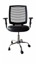 Cadeira Executiva Style - Base Cromada