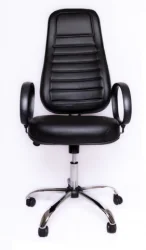 Cadeira Presidente Confort Plus Base Cromo