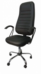 Cadeira Presidente Confort Plus Base Cromo