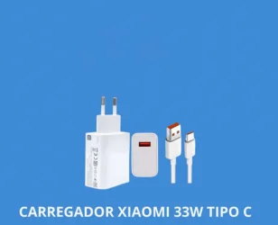 CARREGADOR XIAOMI 33W TIPO C