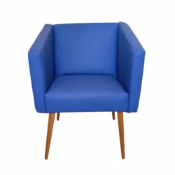 Poltrona Rubi Ps Fixo - Corino Sinttico