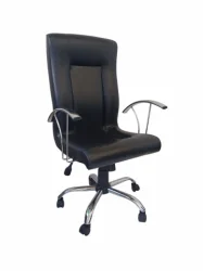 Poltrona Super Luxo Concha nica - Base e Brao Cromo