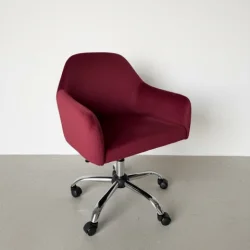 Poltrona Diamante Giratoria Linho