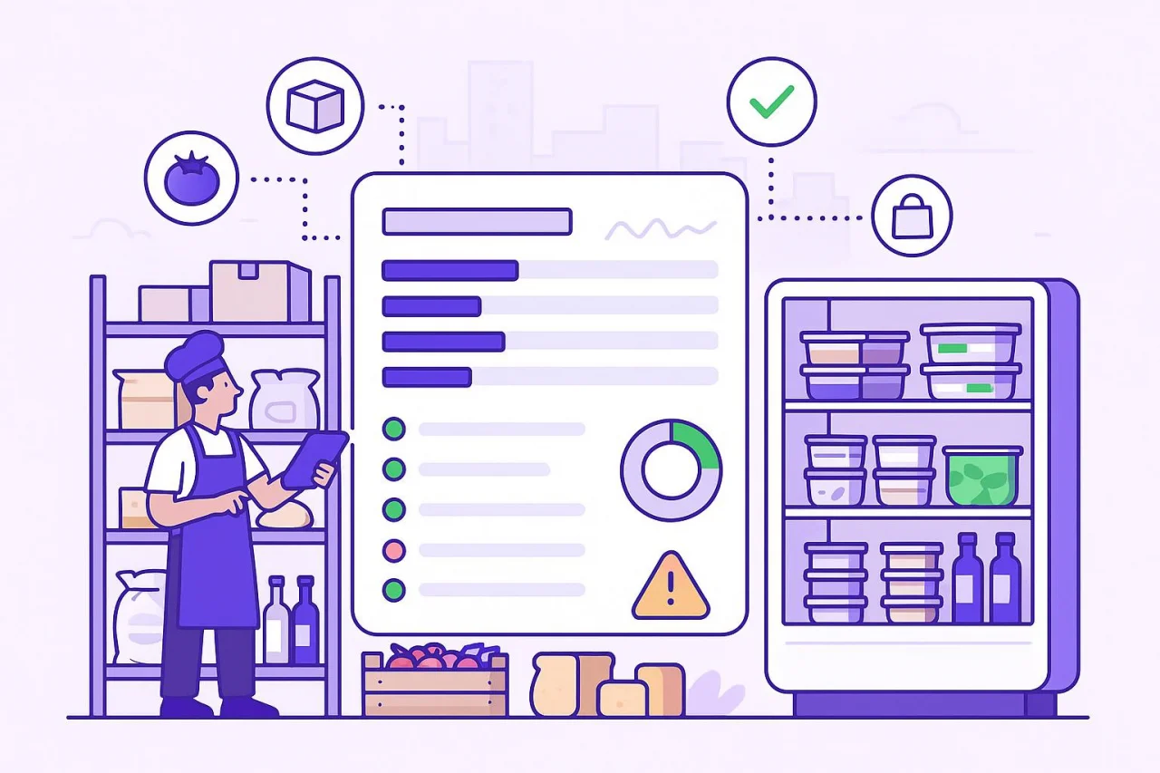 Estoque no delivery: como controlar insumos, evitar item esgotado e cortar desperdício