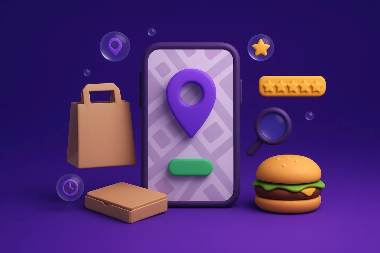 Perfil da Empresa no Google: como o delivery aparece no 