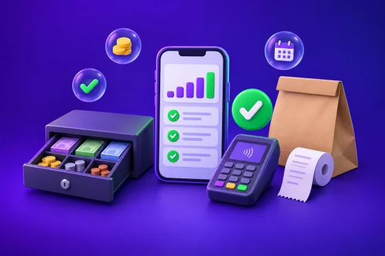 Fechamento de caixa no delivery: como conferir dinheiro, Pix, cartão e entregador sem deixar furo
