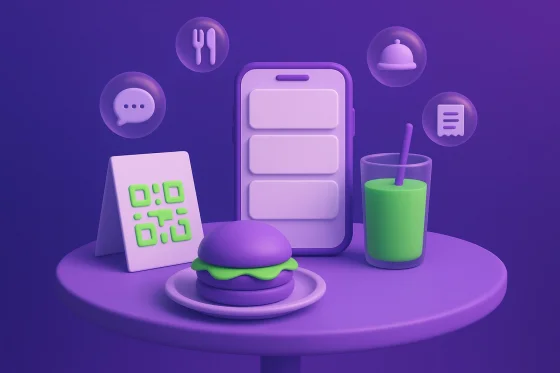 QR Code na mesa: como funciona o pedido no salão e quando vale a pena