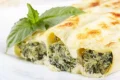 Canelone de Ricota Com Espinafre Canelone de Ricota Com Espinafre