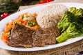 Fil� com legumes