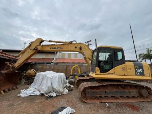 imagem do produto Escavadeira Hidráulica Komatsu PC160 Ano 2007