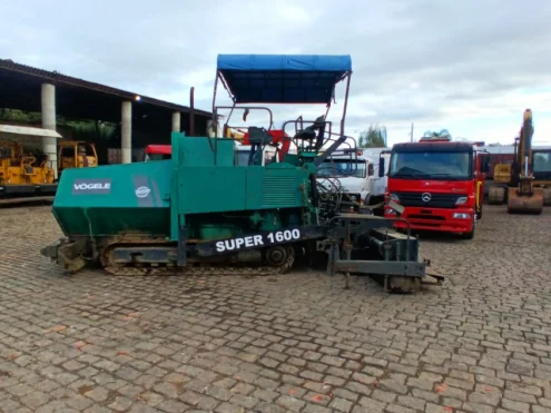 imagem do produto Vibro Acabadora Vogele Super 1600 Ano 1997