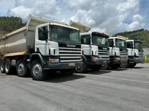 imagem do produto Caminhão Caçamba Scania P124 420 8x4 Ano 2007/08