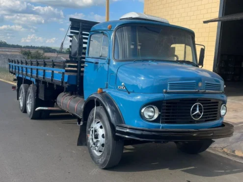 imagem do produto Caminhão Carroceria Mercedes Benz 1313 6x2 Ano 1971