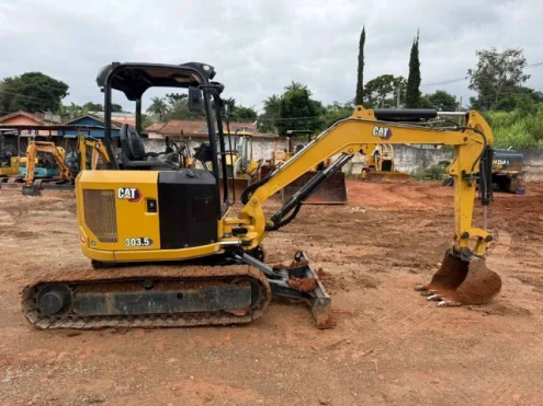 imagem do produto Mini Escavadeira Caterpillar 303.5 Ano 2022