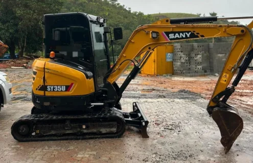 imagem do produto Mini Escavadeira Sany SY 350 Ano 2023