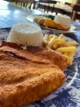 Frango à milanesa Frango à milanesa