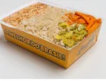 Frango Desfiado com Arroz Integral e Legumes - 225g