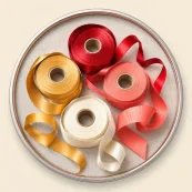Fita:Fitas de cetim, gorgur�o, organza, renda e decorativas. Ideais para la�os, embalagens, lembrancinhas e costura criativa.