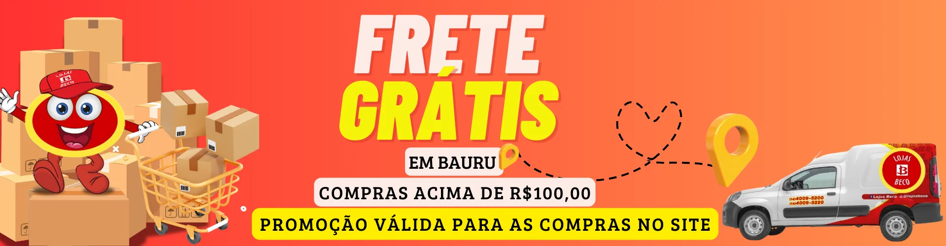 Frete Gratis Bauru