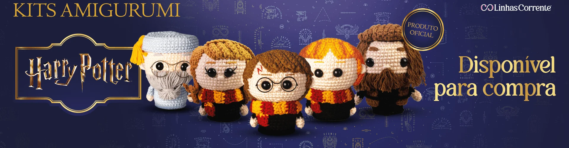 kit amigurumi harry potter