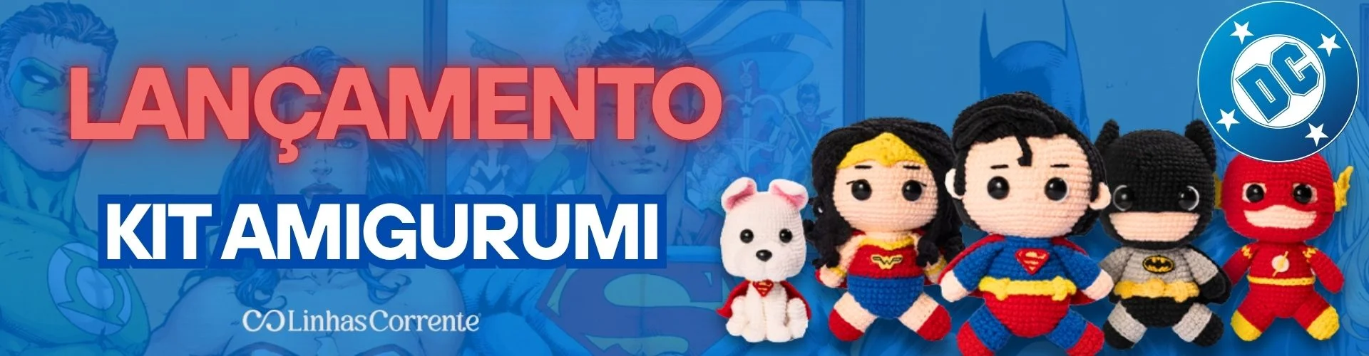 kit amigurumi DC
