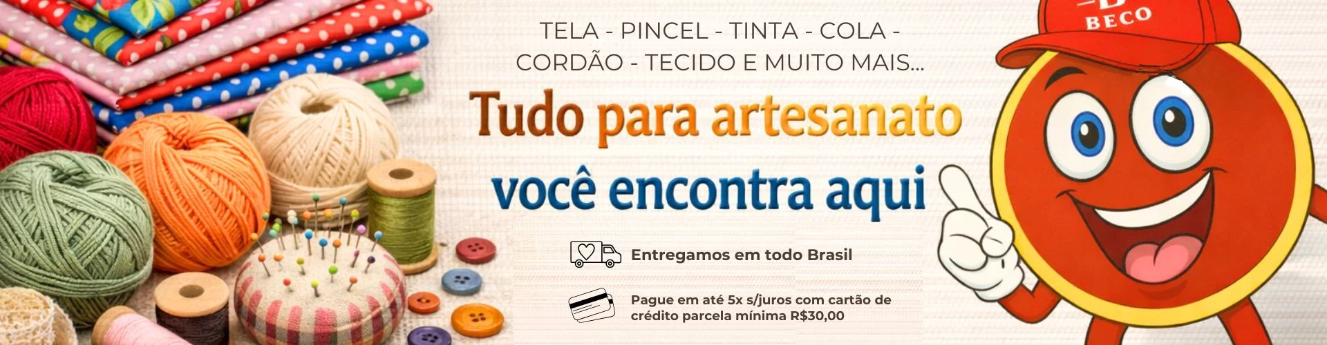 tudo para artesanato