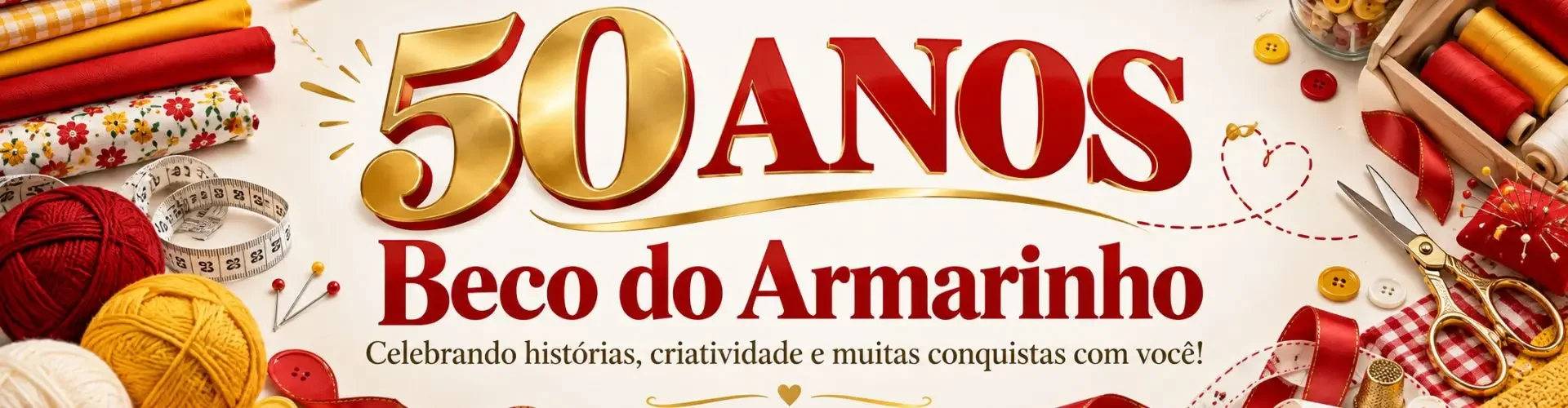 banner 50 anos