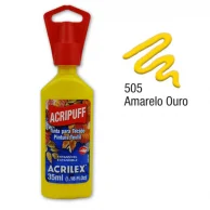 Tinta acripuff 505 Amarelo ouro.webp