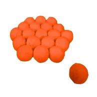 Bola Pompom laranja neon.png