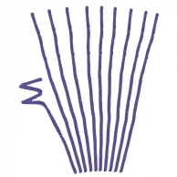 limpador cachimbo haste chenille 10un roxo.png