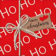 Guardanapo Decoupage 33315582 Ho ho gift red.png