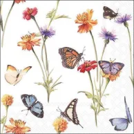 Guardanapo Decoupage 13319335 Napkin 33 Butterfly garden white.png