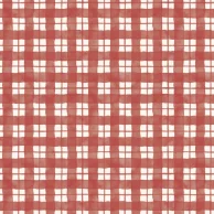 Tricoline Fuxicos Garden Xadrez Garden vermelho- GAR008.png