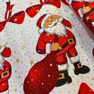 Tecido Oxford Natal com Foil papai noel e lao.webp