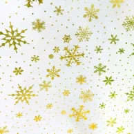 Tecido Oxford Natal shine fundo branco com dourado 222.V44.028.webp