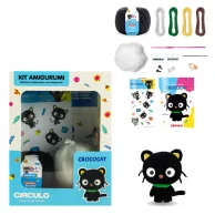 Kit Amigurumi Cole��o Hello Kitty and Friends chococat.jpg