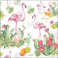 guardanapo para decoupagem 13320605 Flamingo and cactus.jpg