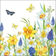 guardanapo para decoupagem 13320495 Narcis and muscari.jpg
