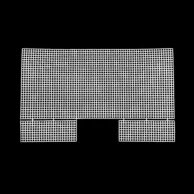 malha chenille 24,5x39,5cm - Branco RO.150852.jpg