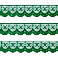 Renda Nylon 21mm cor 23 verde bandeira.webp