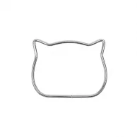 alca de bolsa metal gatinho prata.jpg