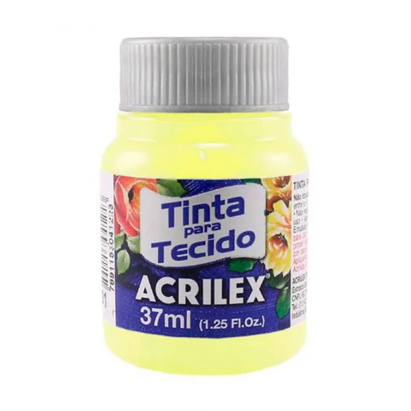 Tinta Tecido fosca 37ml 808 Amarelo beb.jpg