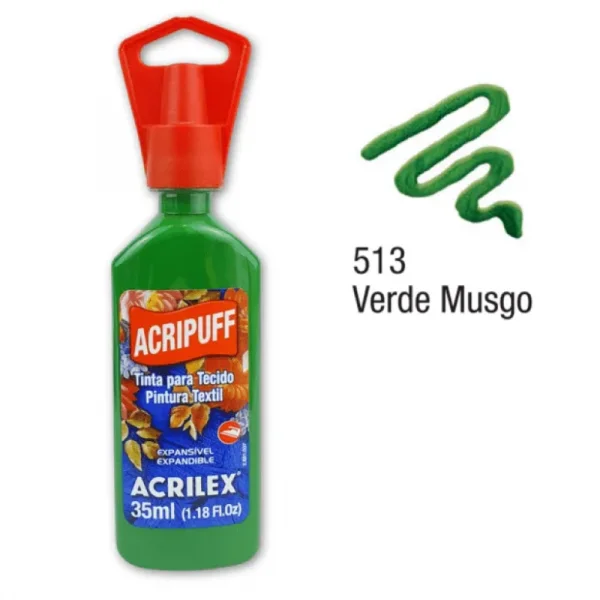 Tinta acripuff 513 verde musgo.webp
