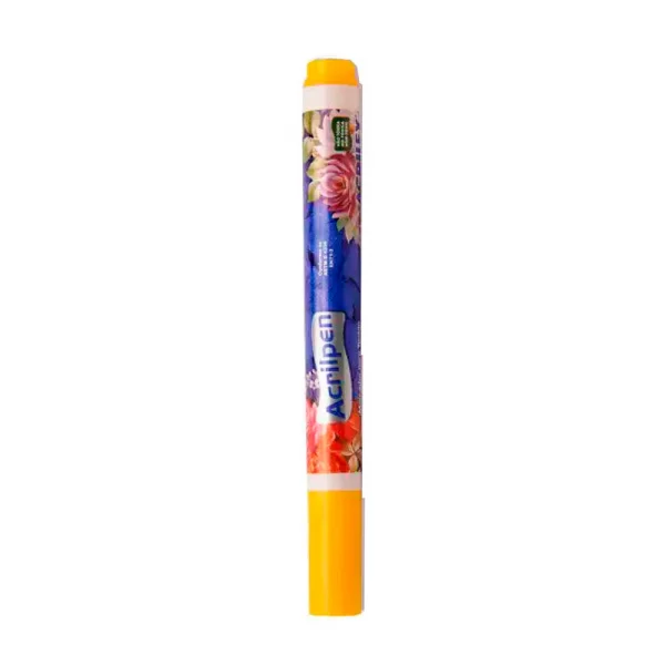 Caneta Acerilpen 505 amarelo ouro.jpg