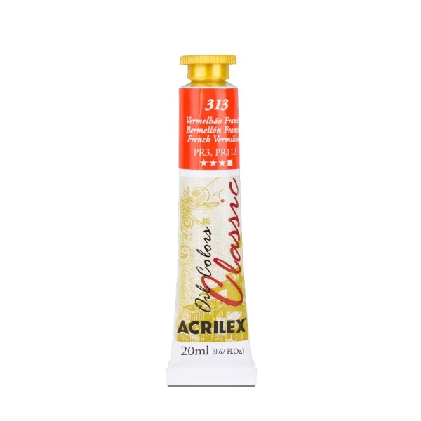 Tinta oleo 20ml 313 vermelhao frances.webp