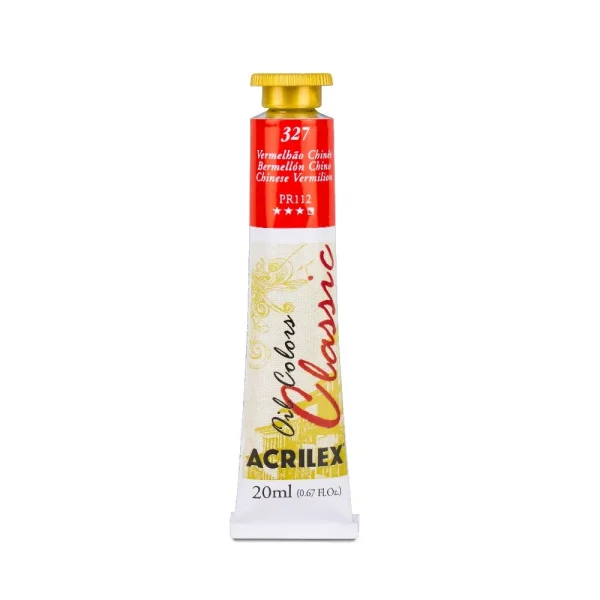 Tinta oleo 20ml 327 vermelo chines.webp
